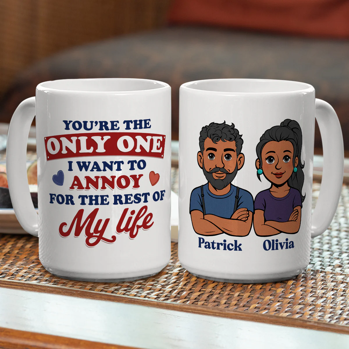 Annoying You Forever - Personalized Custom Coffee Mug  - Image 6