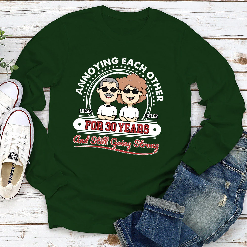 Annoying You - Personalized Custom Long Sleeve T-shirt - Image 2