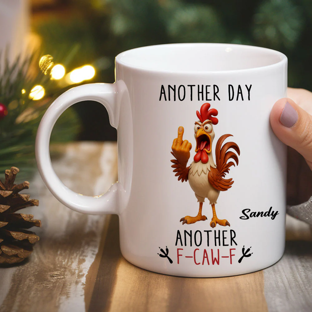 Another Day - Personalized Custom Coffee Mug - Image 2
