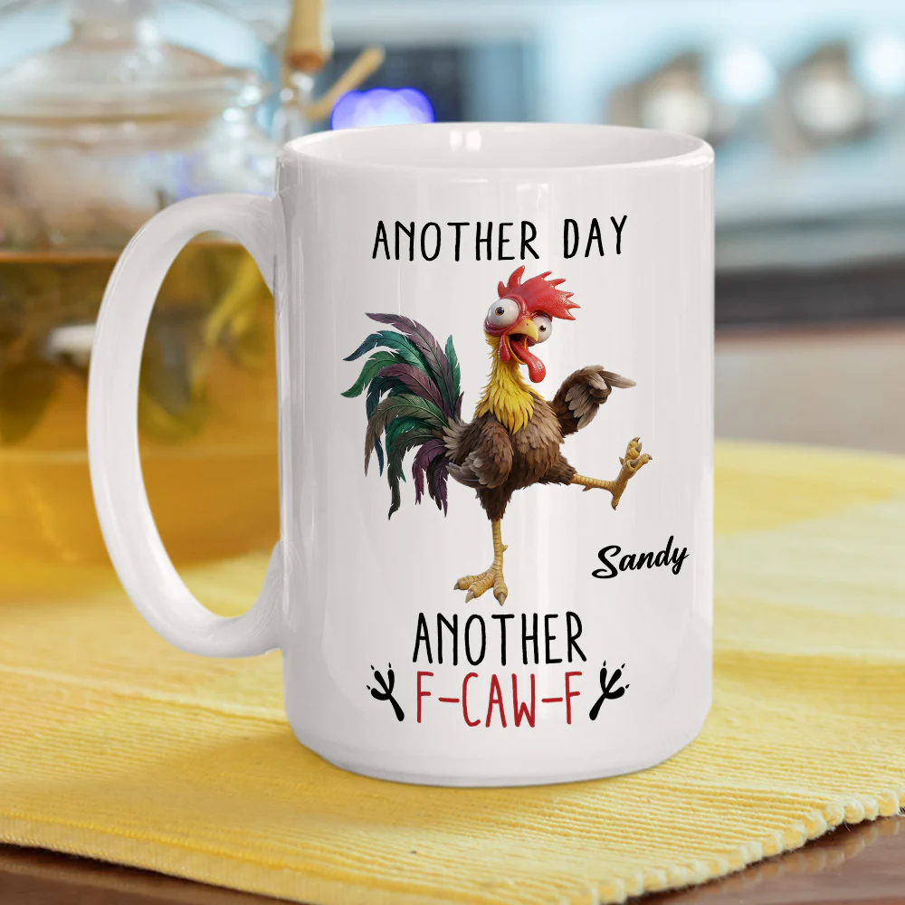 Another Day - Personalized Custom Coffee Mug - Image 3