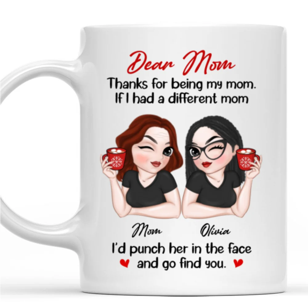 Another Mom - Personalized Custom Coffee Mug - Image 6