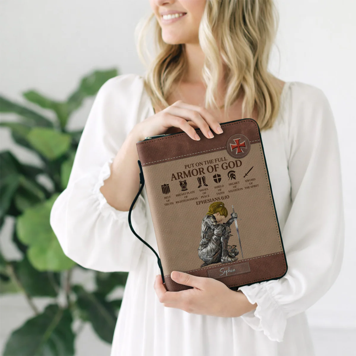 Armor Of God - Personalized Custom Bible Cover - Image 2