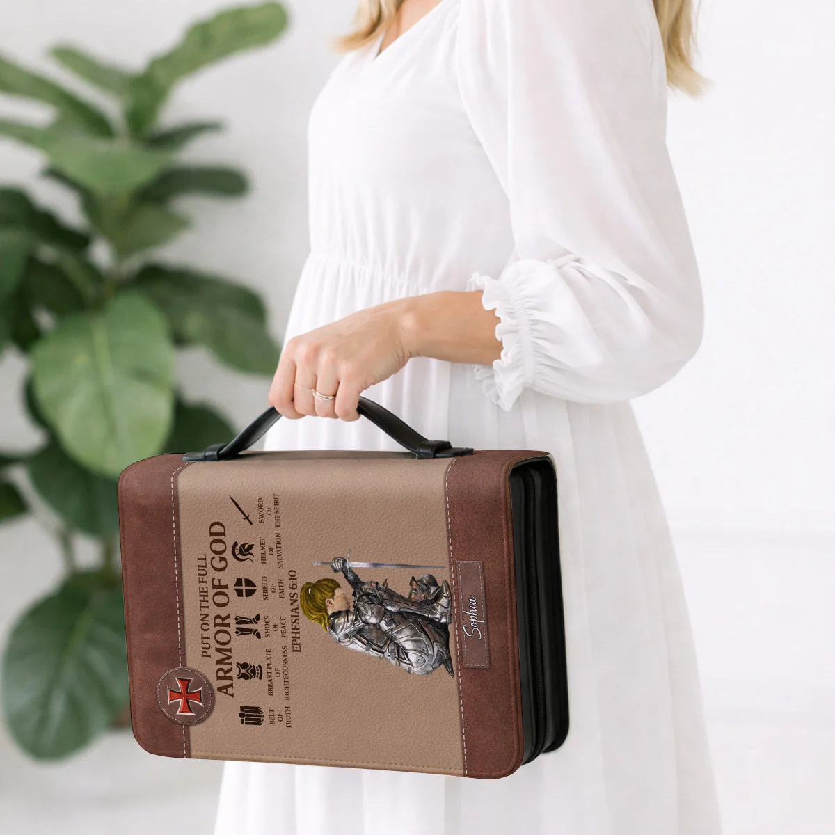 Armor Of God - Personalized Custom Bible Cover - Image 3