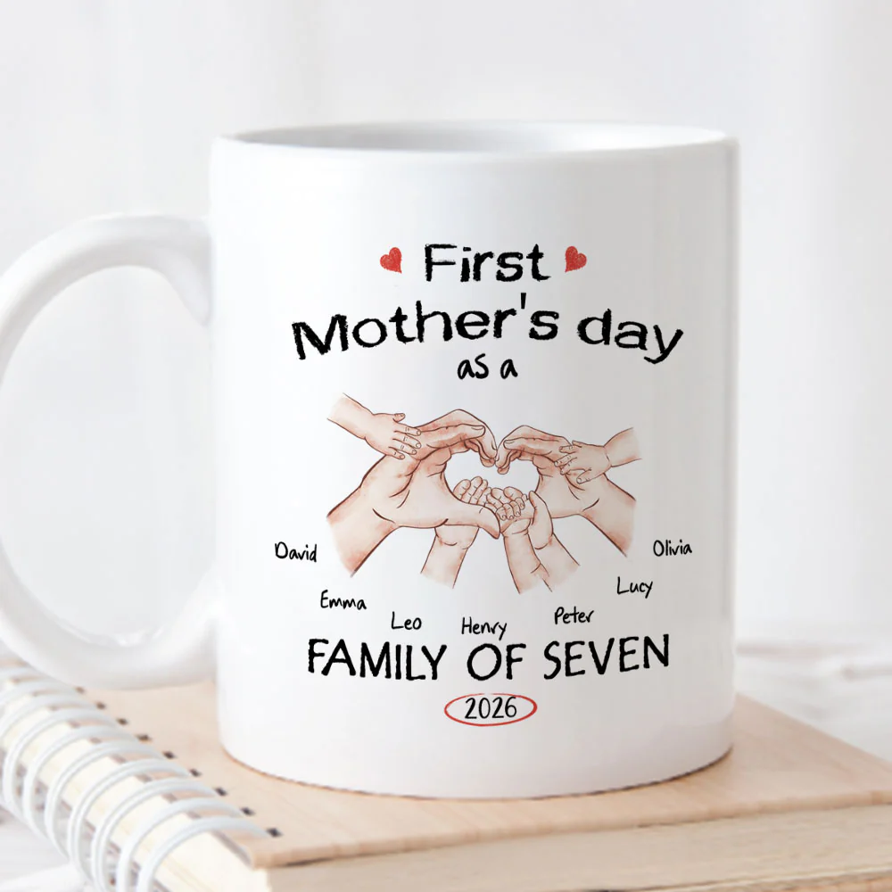 As A Family Of Three - Personalized Custom Coffee Mug - Image 4