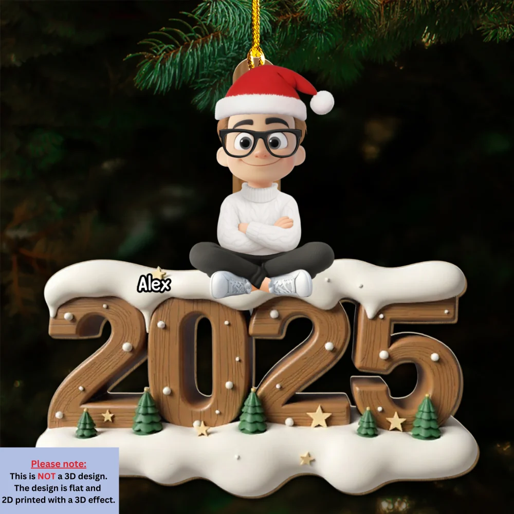 As An Extended Family - Personalized Custom 3D Effect Wood Ornament - Image 5