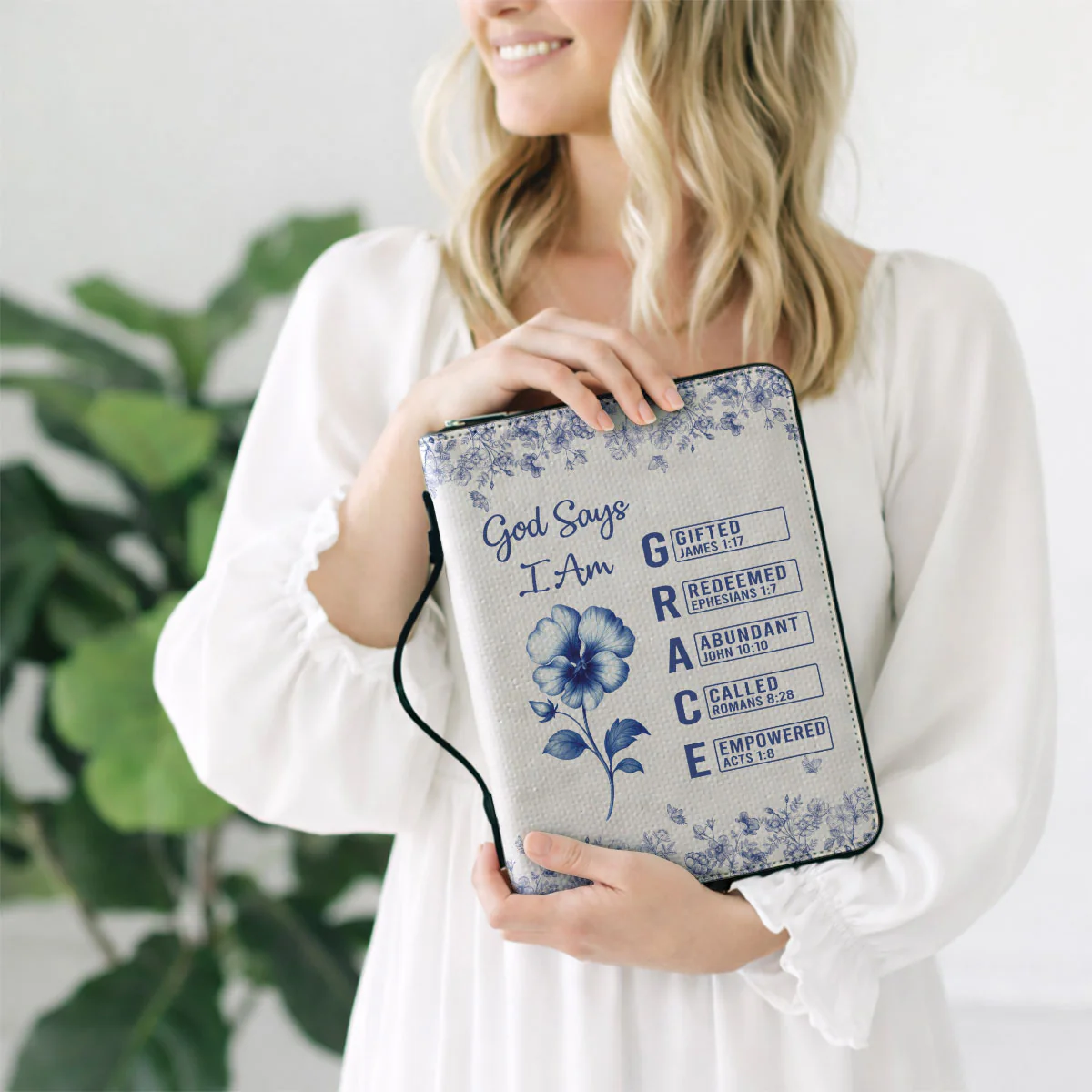 As God Says - Personalized Custom Bible Cover - Image 2