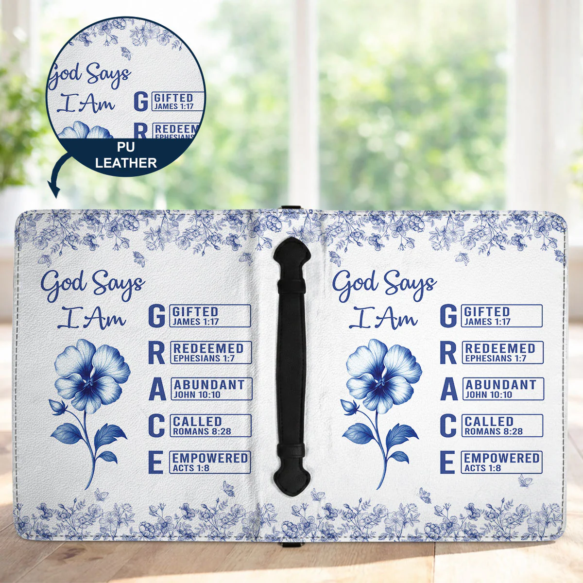 As God Says - Personalized Custom Bible Cover - Image 6