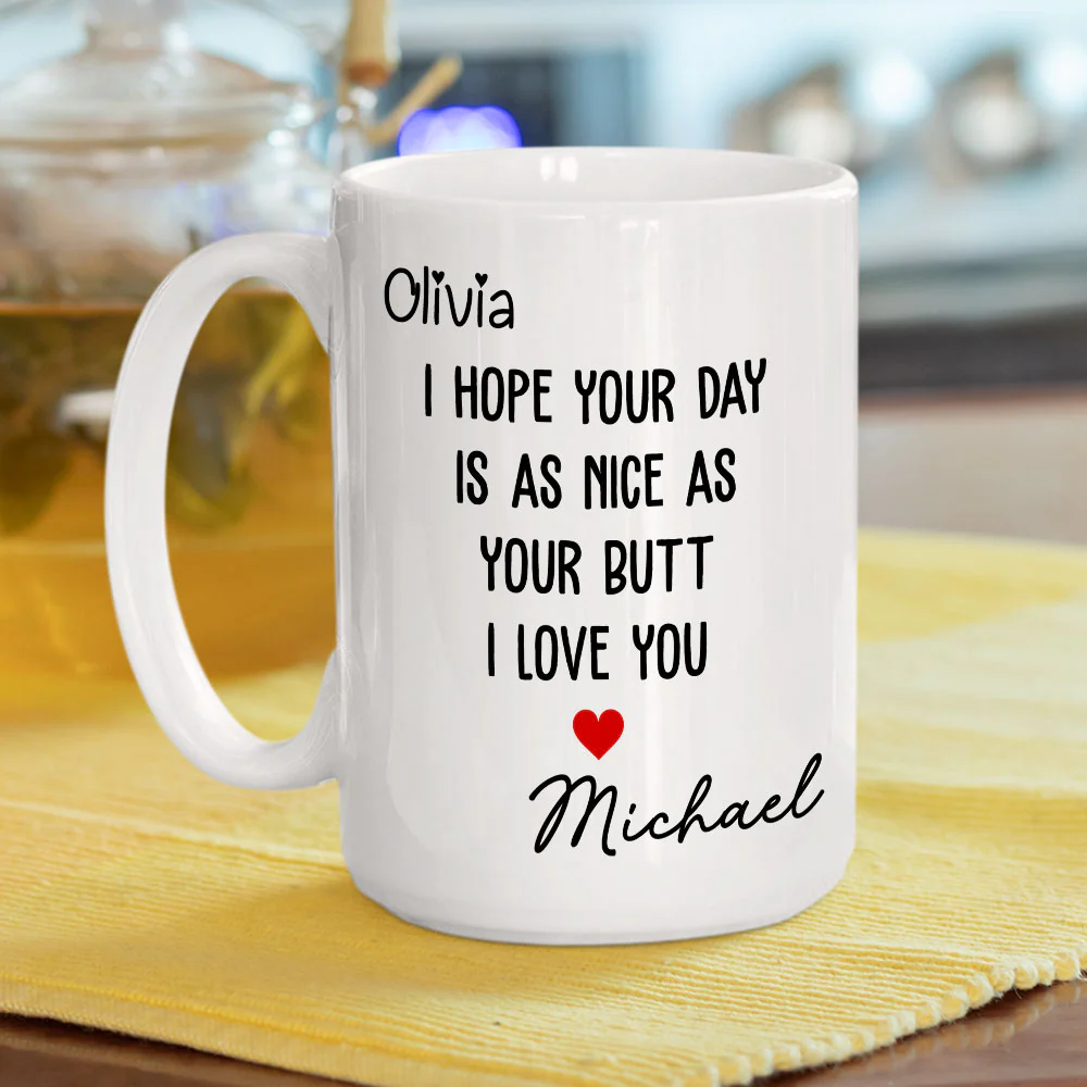 As Nice As - Personalized Custom Coffee Mug - Image 2