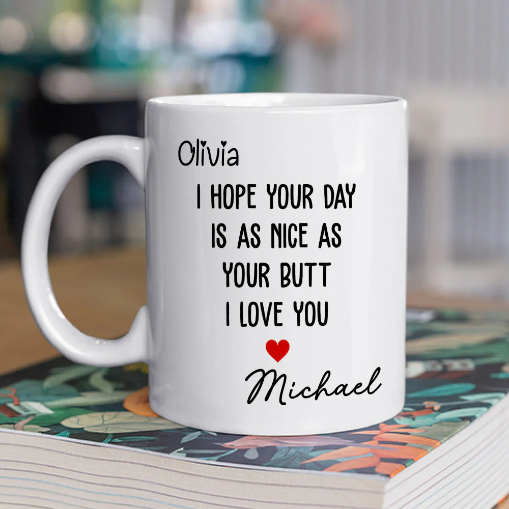 As Nice As - Personalized Custom Coffee Mug - Image 3