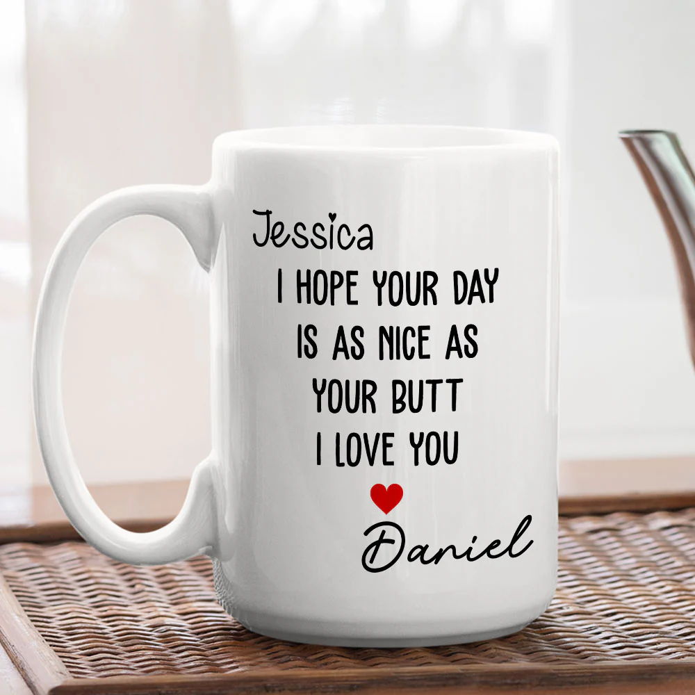 As Nice As - Personalized Custom Coffee Mug - Image 4