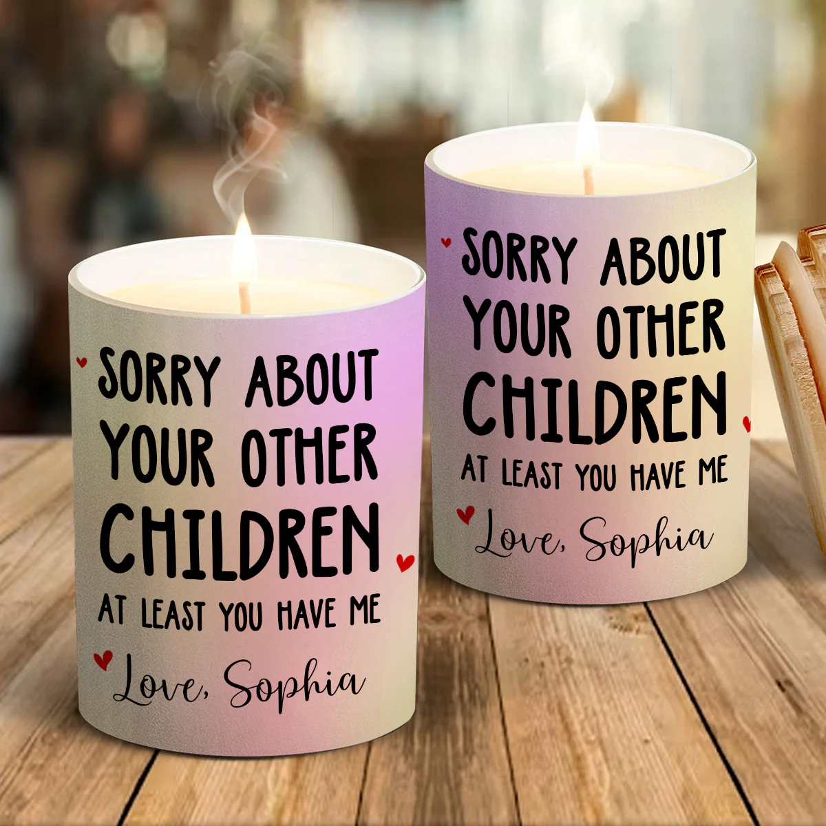 At Least - Personalized Custom Candle - Image 2