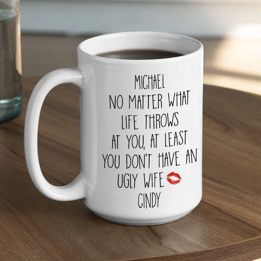 At Least - Personalized Custom Coffee Mug - Image 5