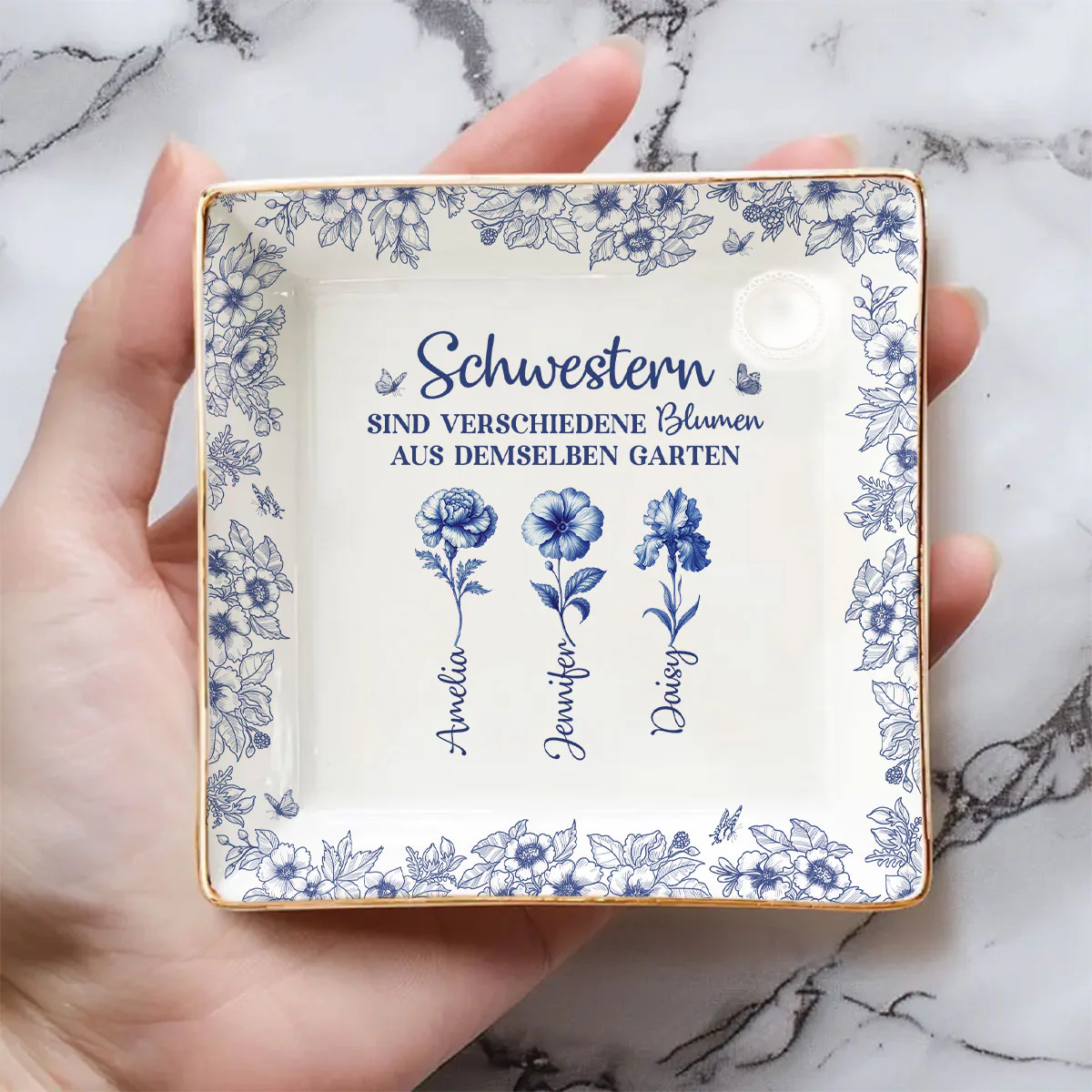 Aus Demselben Garten - Personalisierte Schmuckschale Nach Maß - Image 2
