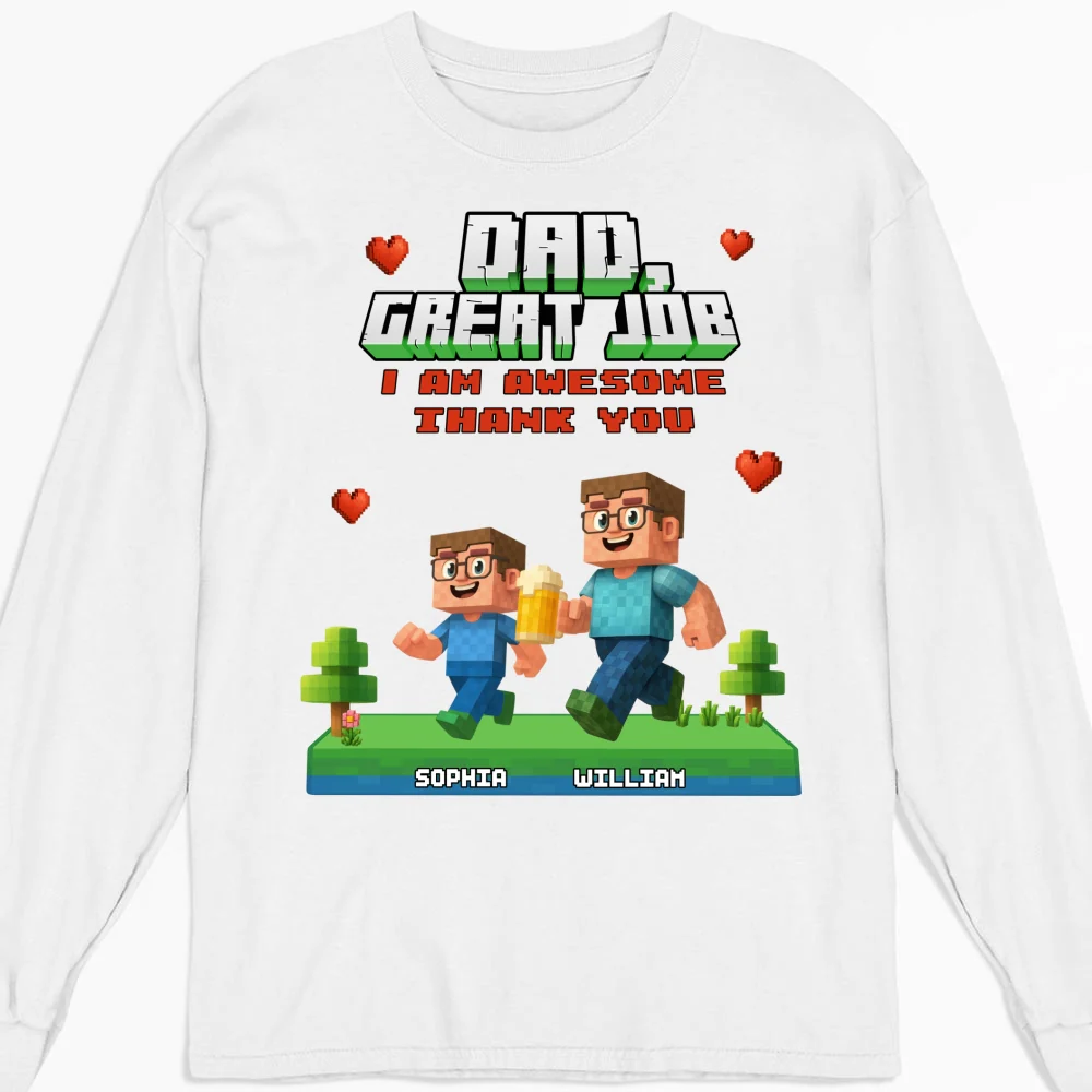 Awesome Daddy Of Us - Personalized Custom Shirt - Image 11