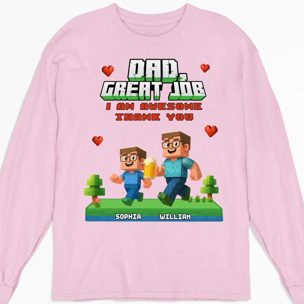 Awesome Daddy Of Us - Personalized Custom Shirt - Image 13