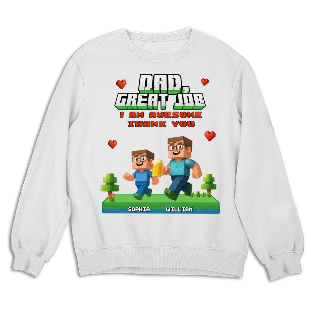 Awesome Daddy Of Us - Personalized Custom Shirt - Image 14