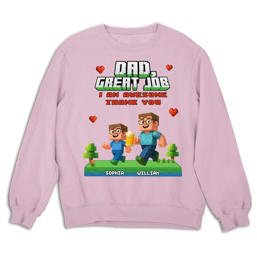 Awesome Daddy Of Us - Personalized Custom Shirt - Image 16