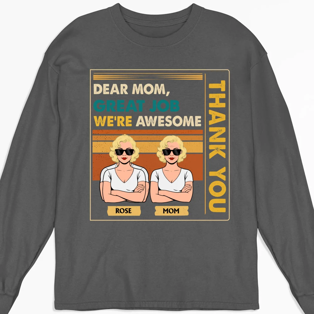 Awesome Mommy - Personalized Custom Shirt - Image 11
