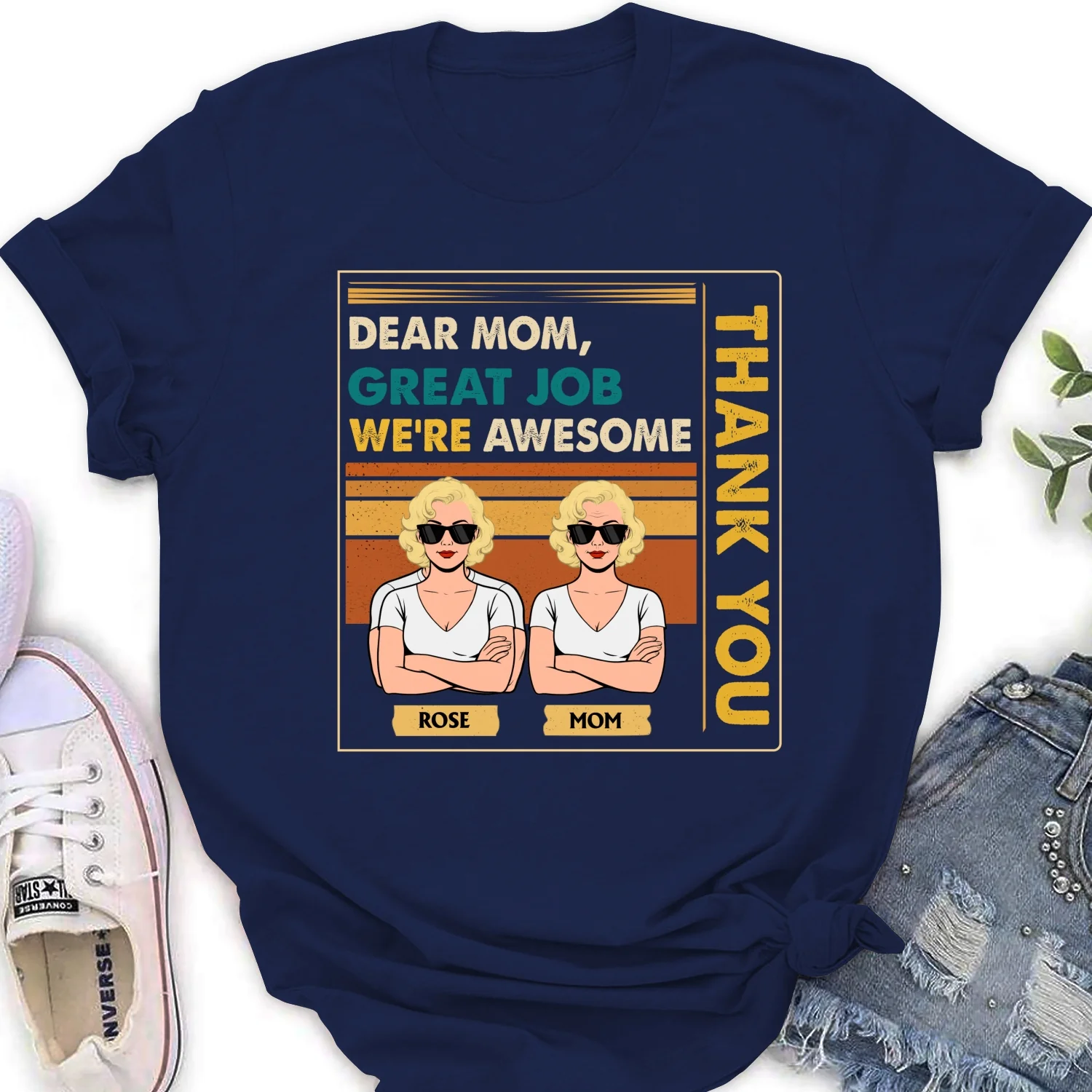 Awesome Mommy - Personalized Custom Shirt - Image 15