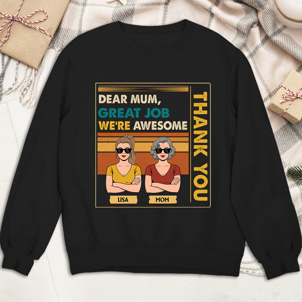 Awesome Mommy - Personalized Custom Shirt - Image 5
