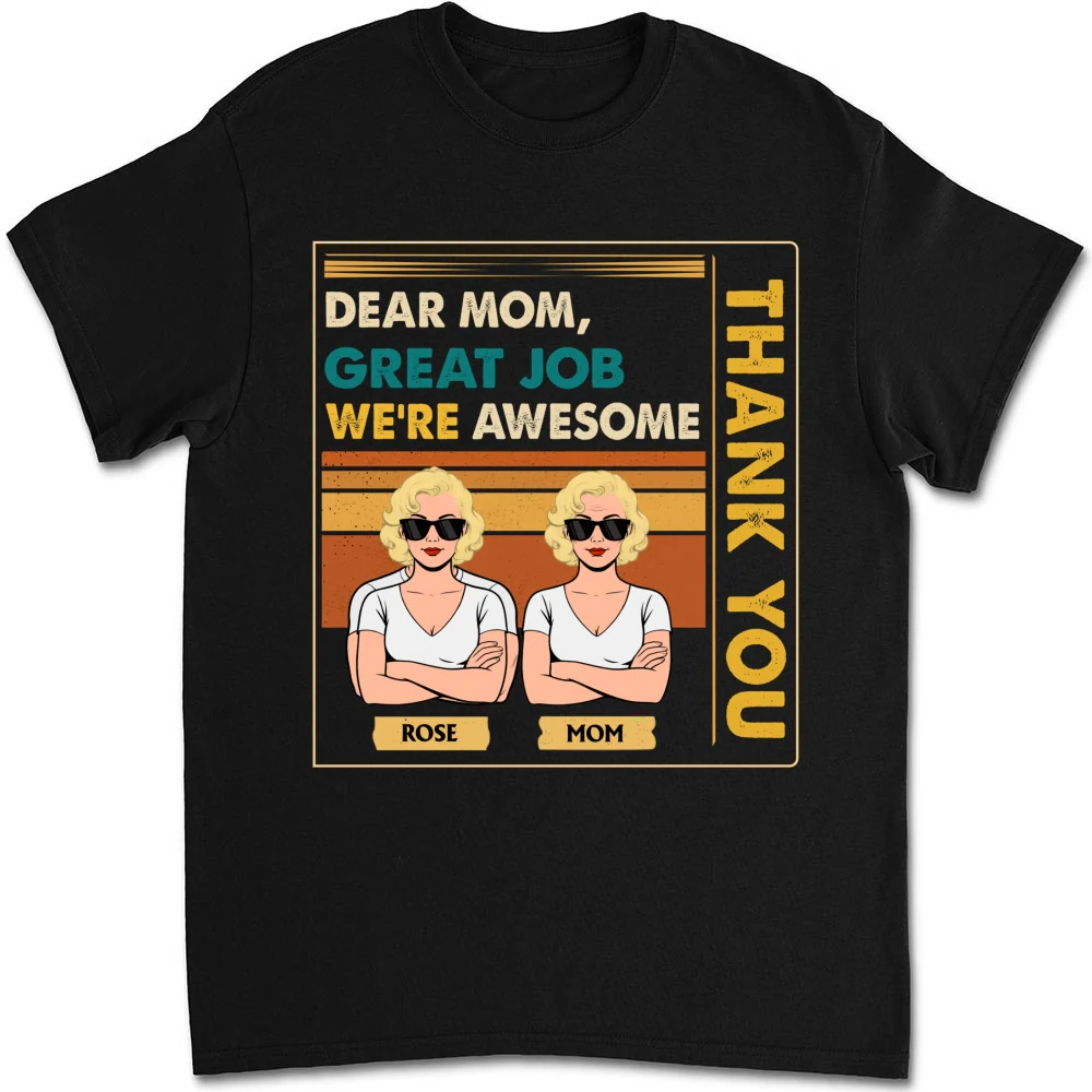 Awesome Mommy - Personalized Custom Shirt - Image 6