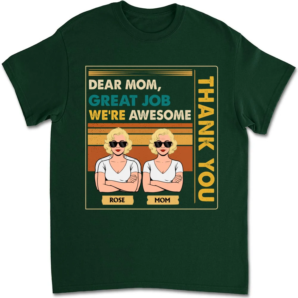 Awesome Mommy - Personalized Custom Shirt - Image 8