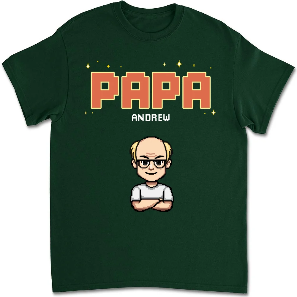Awesome Papa - Personalized Custom Shirt - Image 8