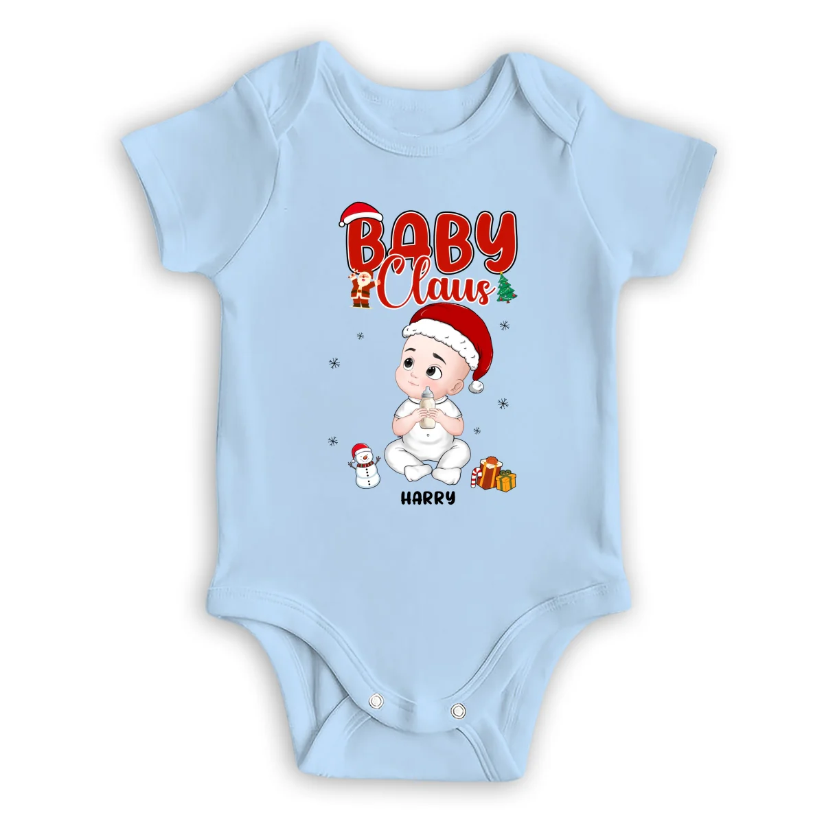 Baby Claus - Personalized Custom Baby Onesie - Image 8