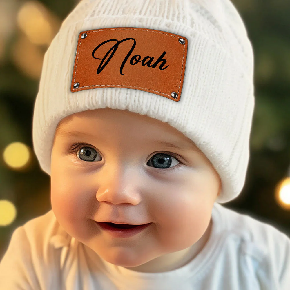 Baby Name - Personalized Custom Beanie - Image 2