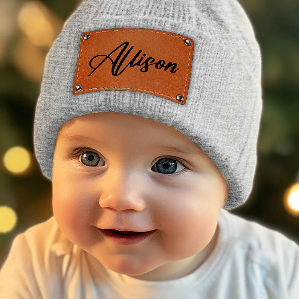 Baby Name - Personalized Custom Beanie - Image 3
