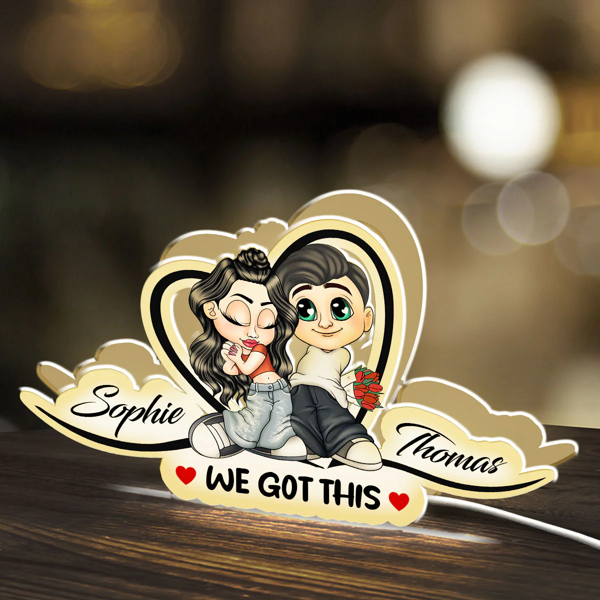Back To The Twenties - Personalized Custom Light Box - Image 4