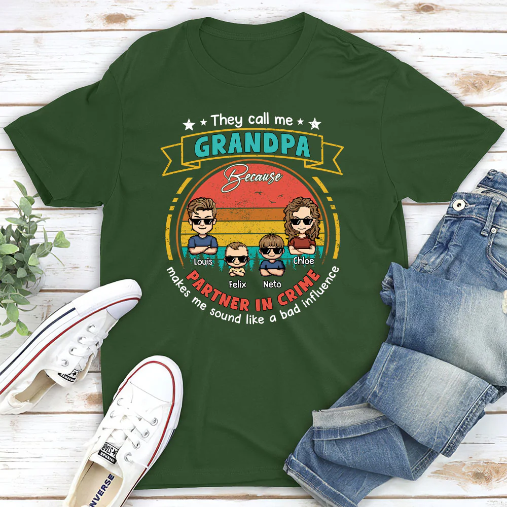 Bad Influence - Personalized Custom Shirt - Image 2