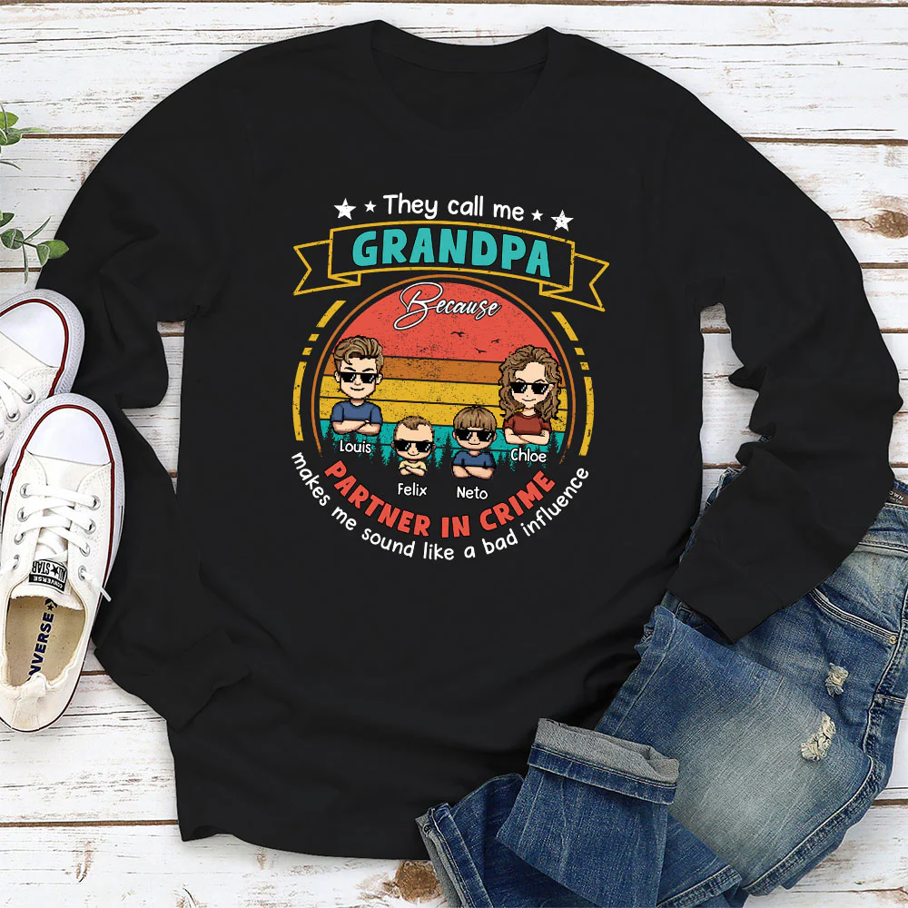 Bad Influence - Personalized Custom Shirt - Image 4