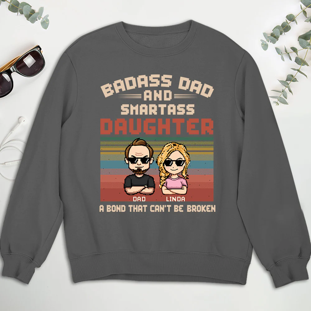 Badass Dad - Personalized Custom Shirt - Image 10