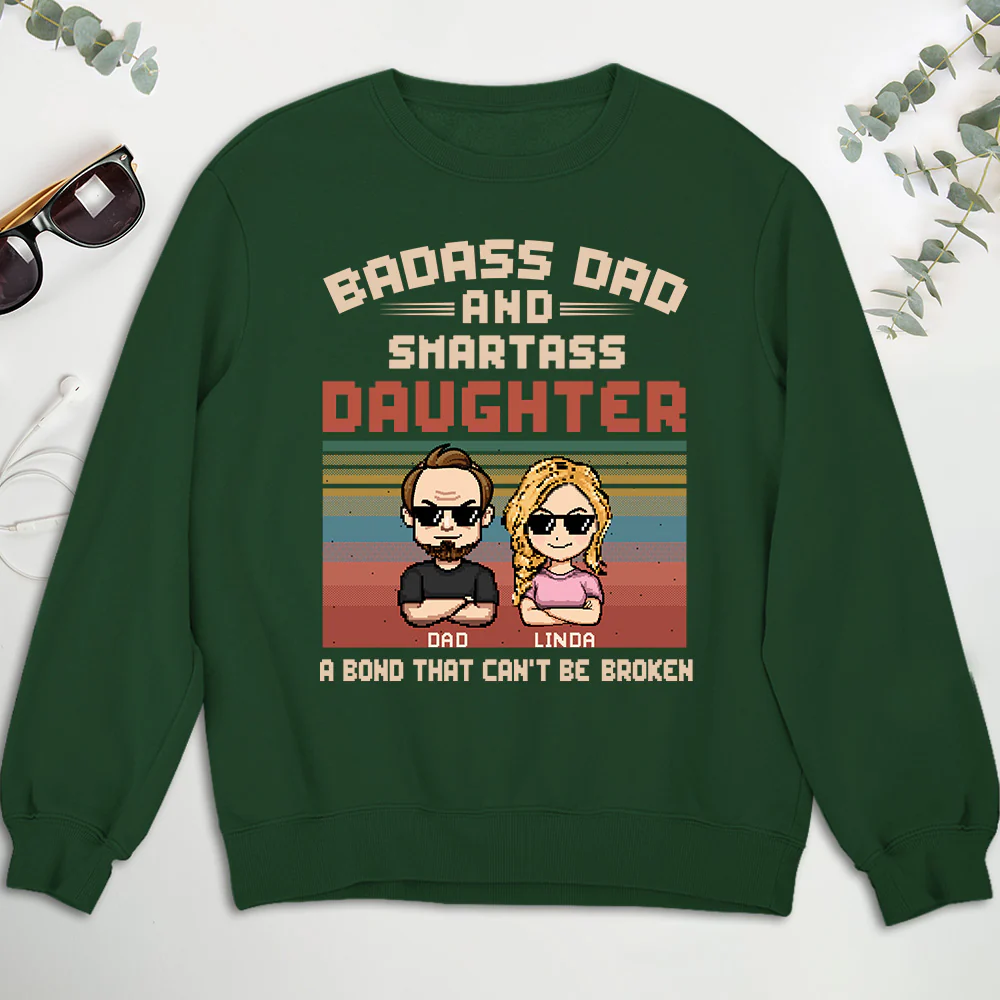 Badass Dad - Personalized Custom Shirt - Image 11