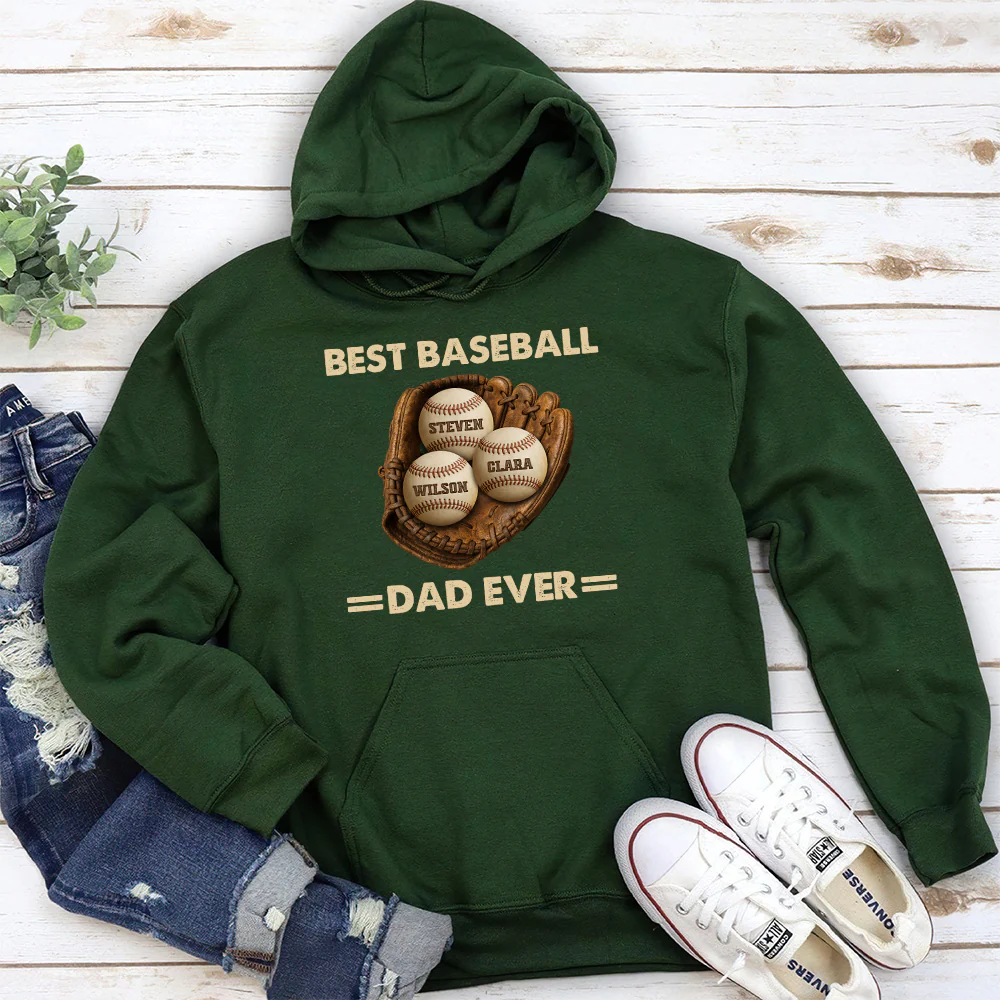 Baseball Dad - Personalized Custom Shirt - Image 3