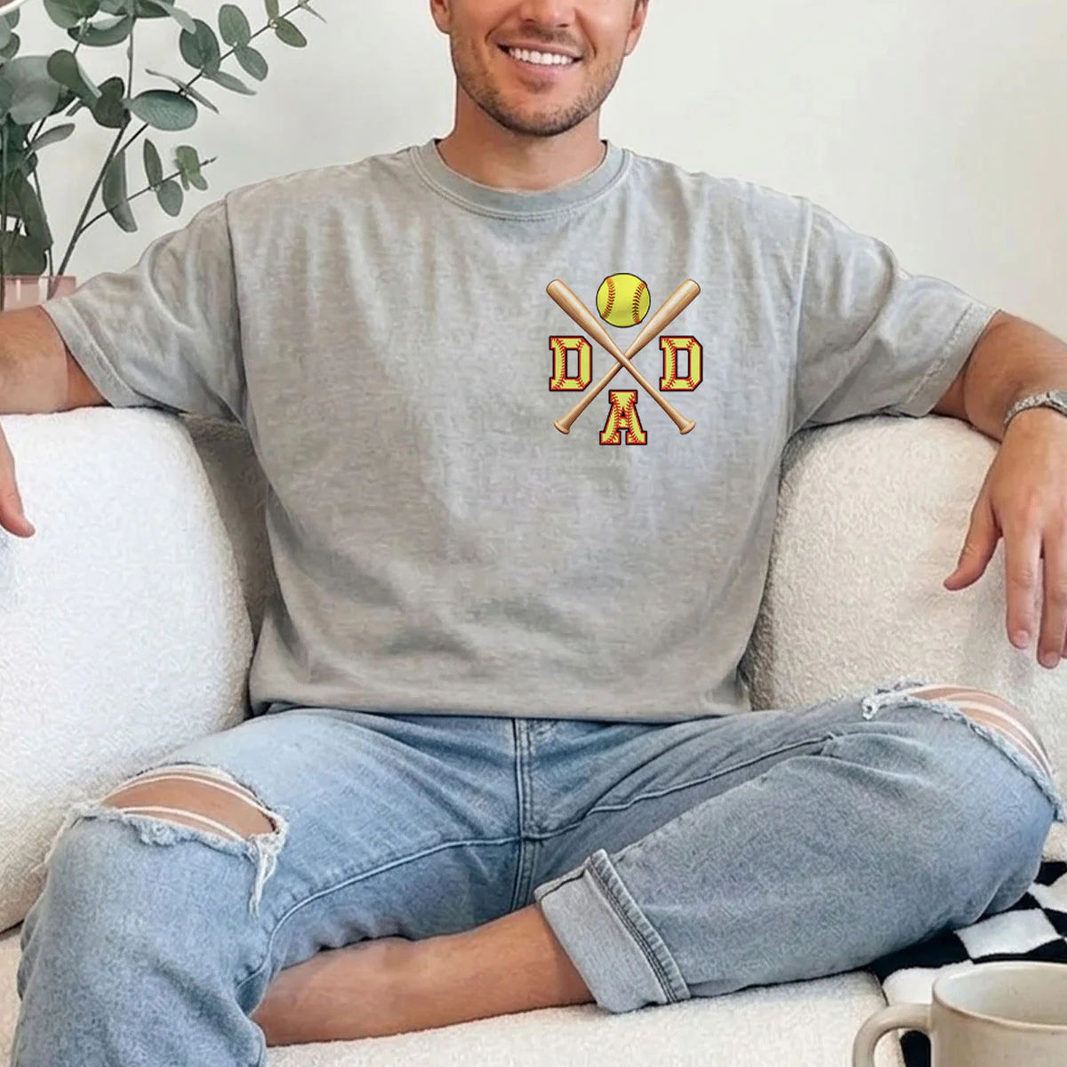 Baseball Days With Dad - Personalized Custom Shirt - Image 5