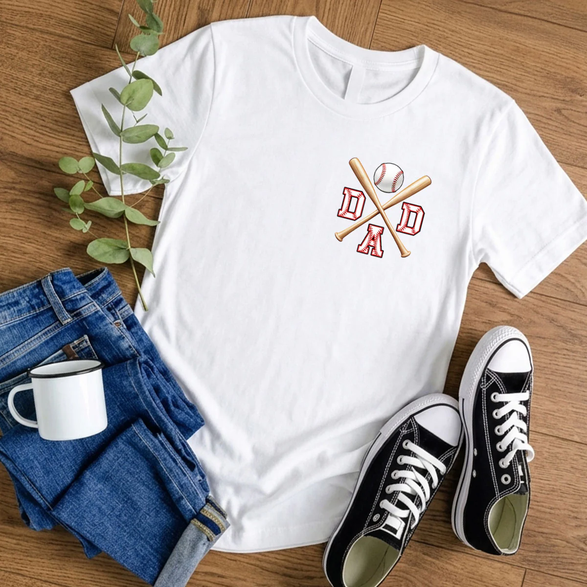 Baseball Days With Dad - Personalized Custom Shirt - Image 6