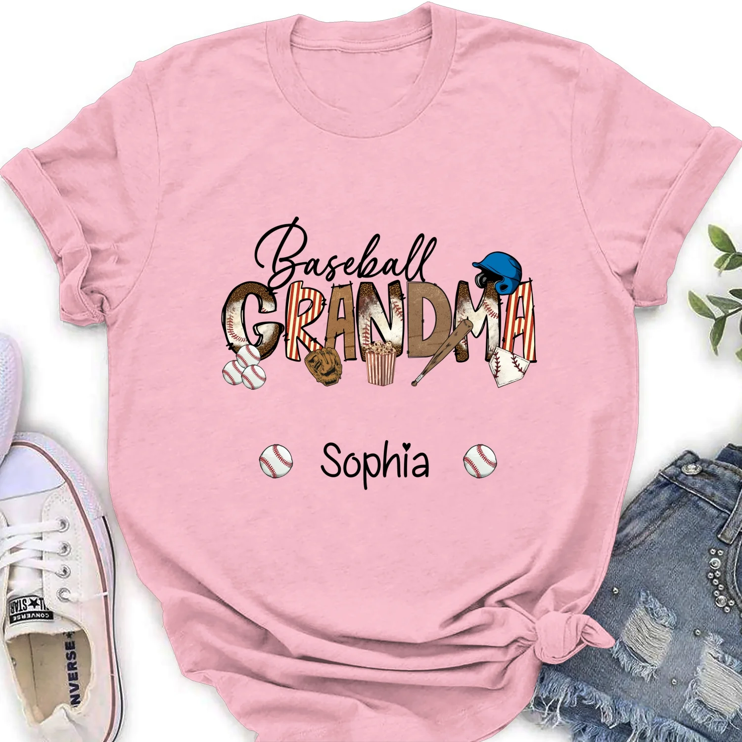 Baseball Mama - Personalized Custom Shirt - Image 14