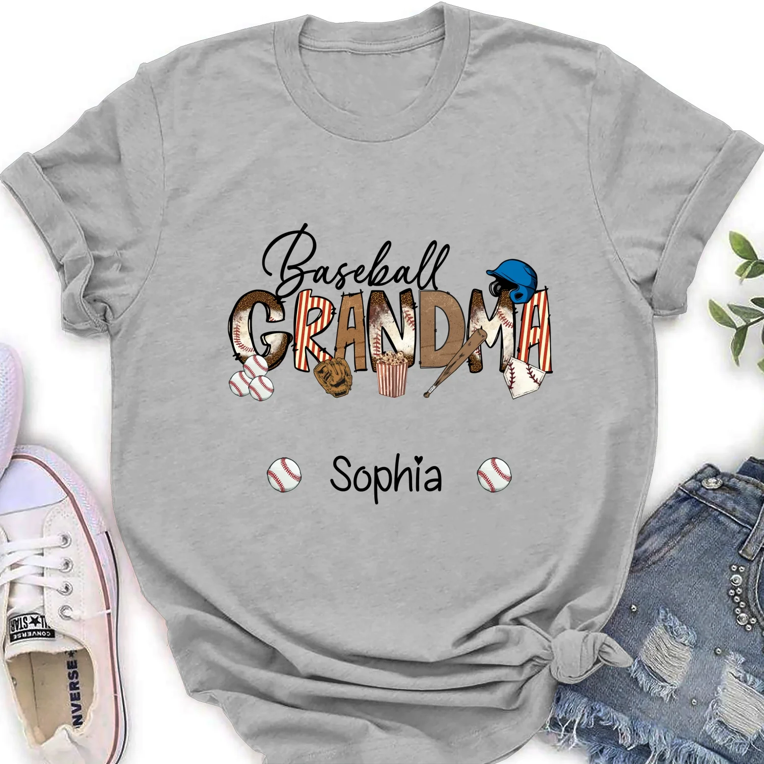 Baseball Mama - Personalized Custom Shirt - Image 15