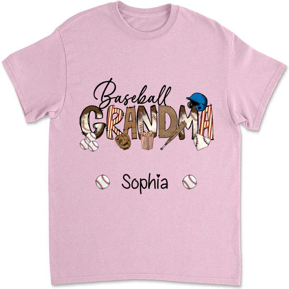 Baseball Mama - Personalized Custom Shirt - Image 7