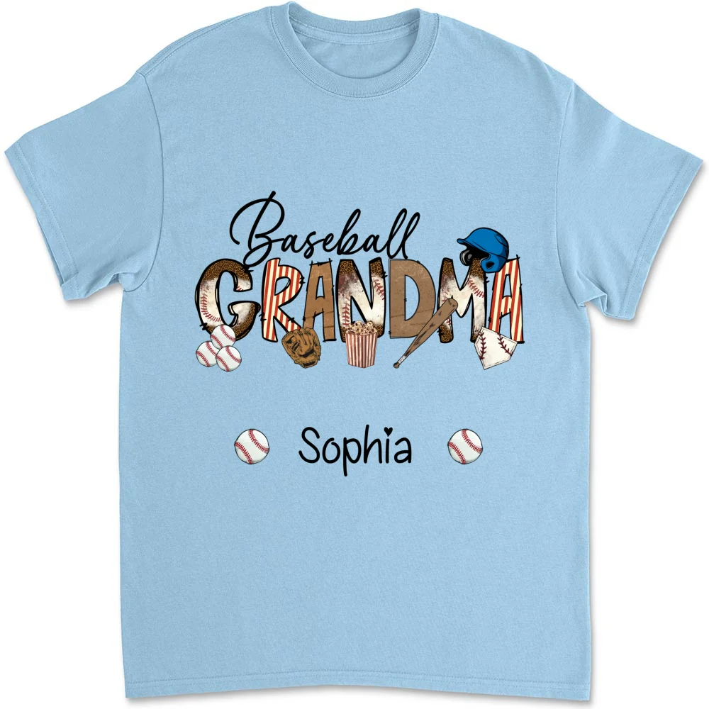 Baseball Mama - Personalized Custom Shirt - Image 8