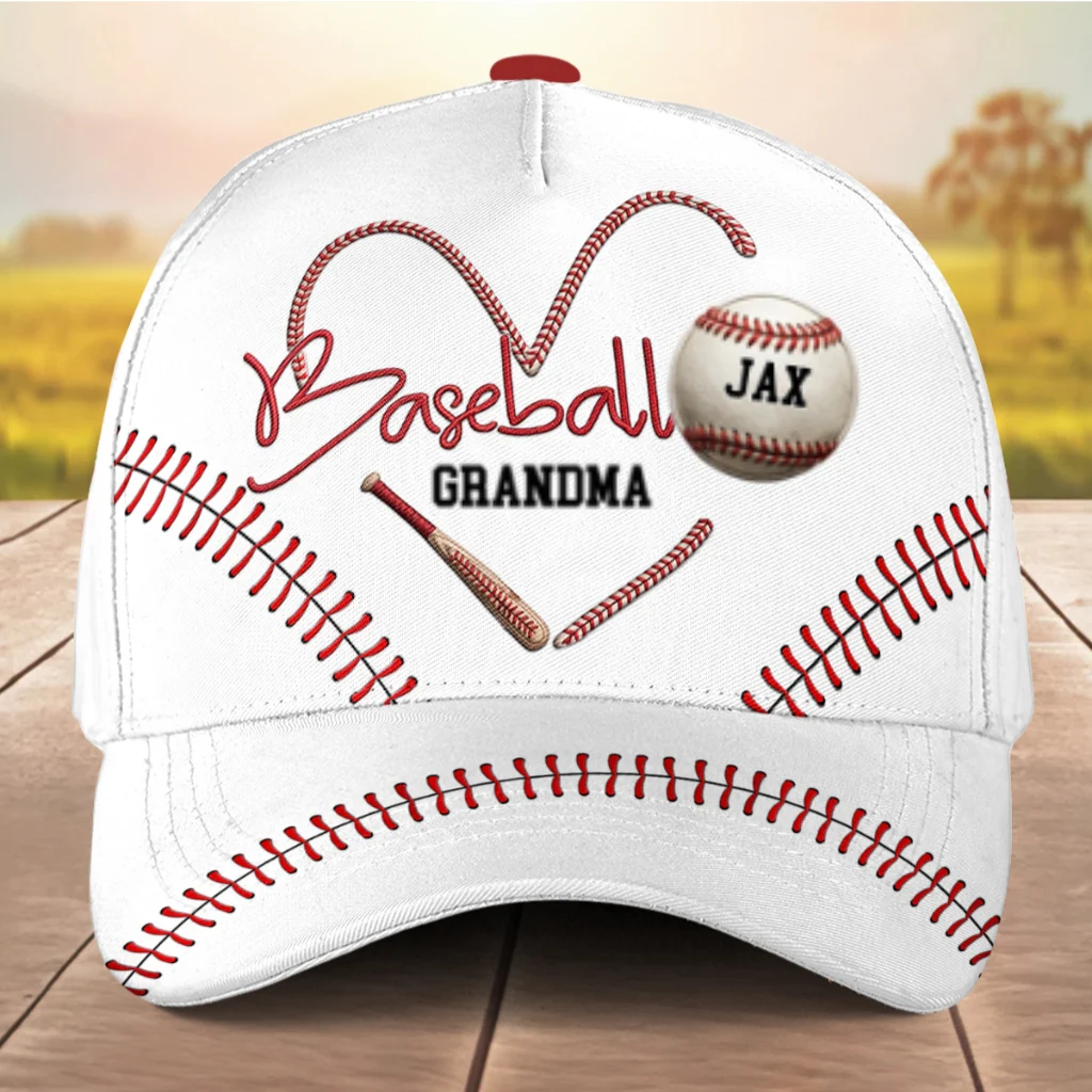 Baseball Mimi - Personalized Custom Classic Cap - Image 7
