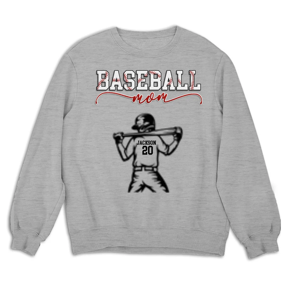 Baseball Mom Grandma - Personalized Custom Shirt - Image 16