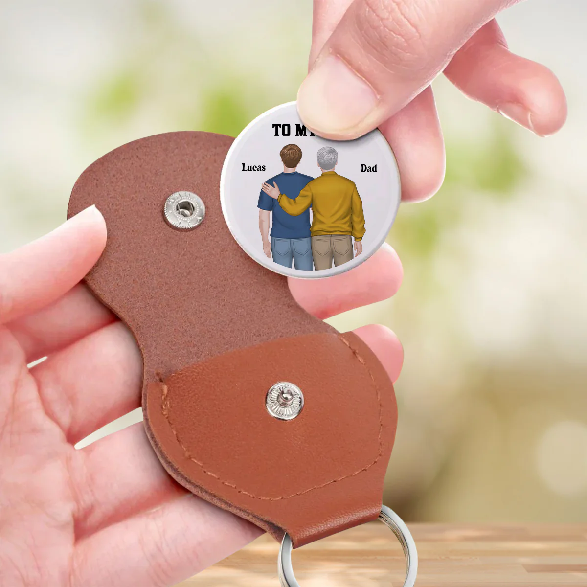 Be Strong - Personalized Custom Pocket Hug - Image 3