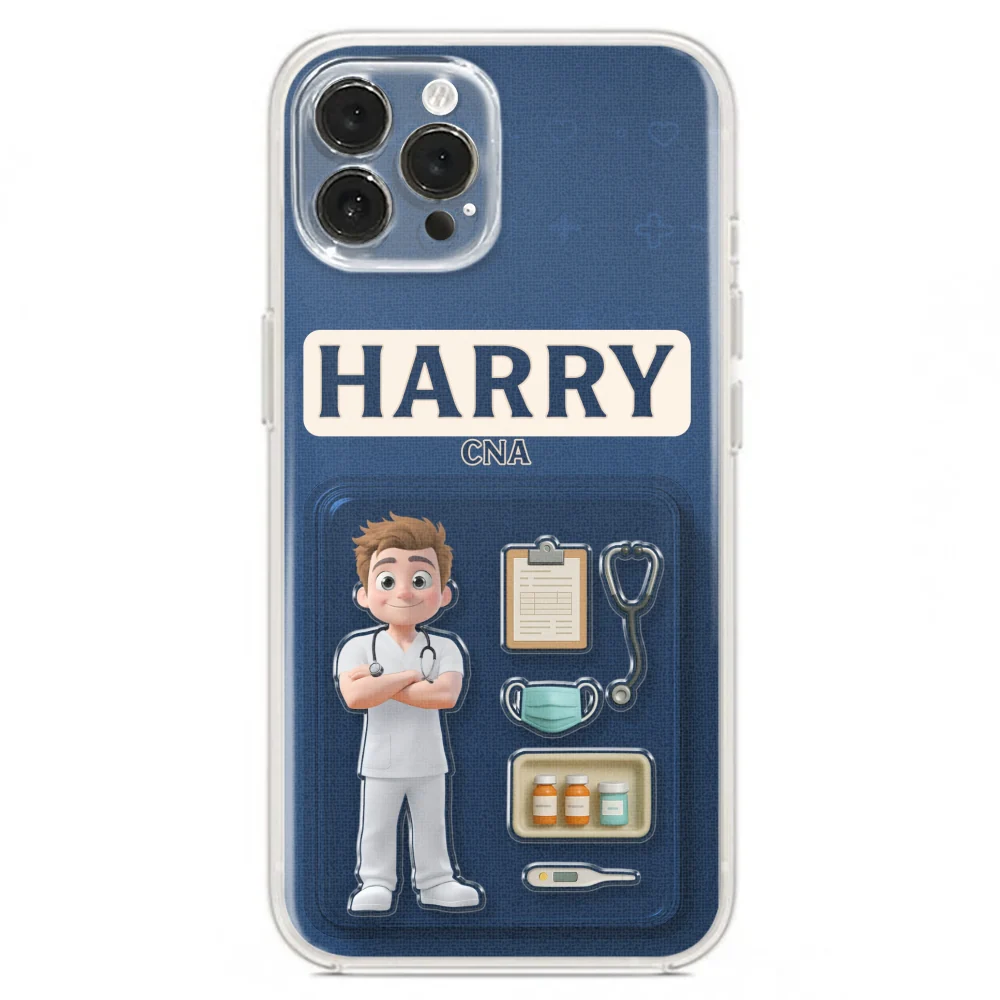 Be The Nurse You Would Want As A Patient Figure - Personalized Custom Phone Case - Image 18