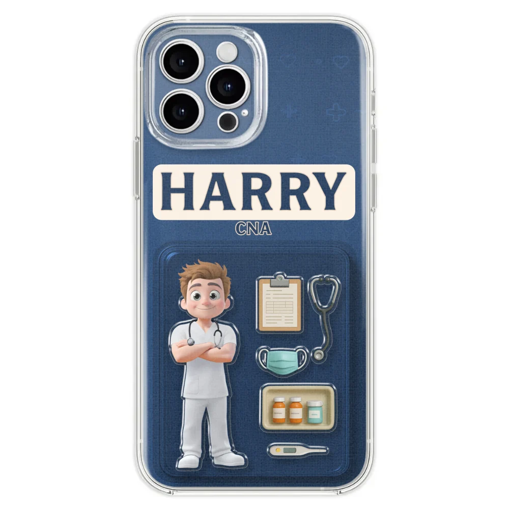 Be The Nurse You Would Want As A Patient Figure - Personalized Custom Phone Case - Image 26