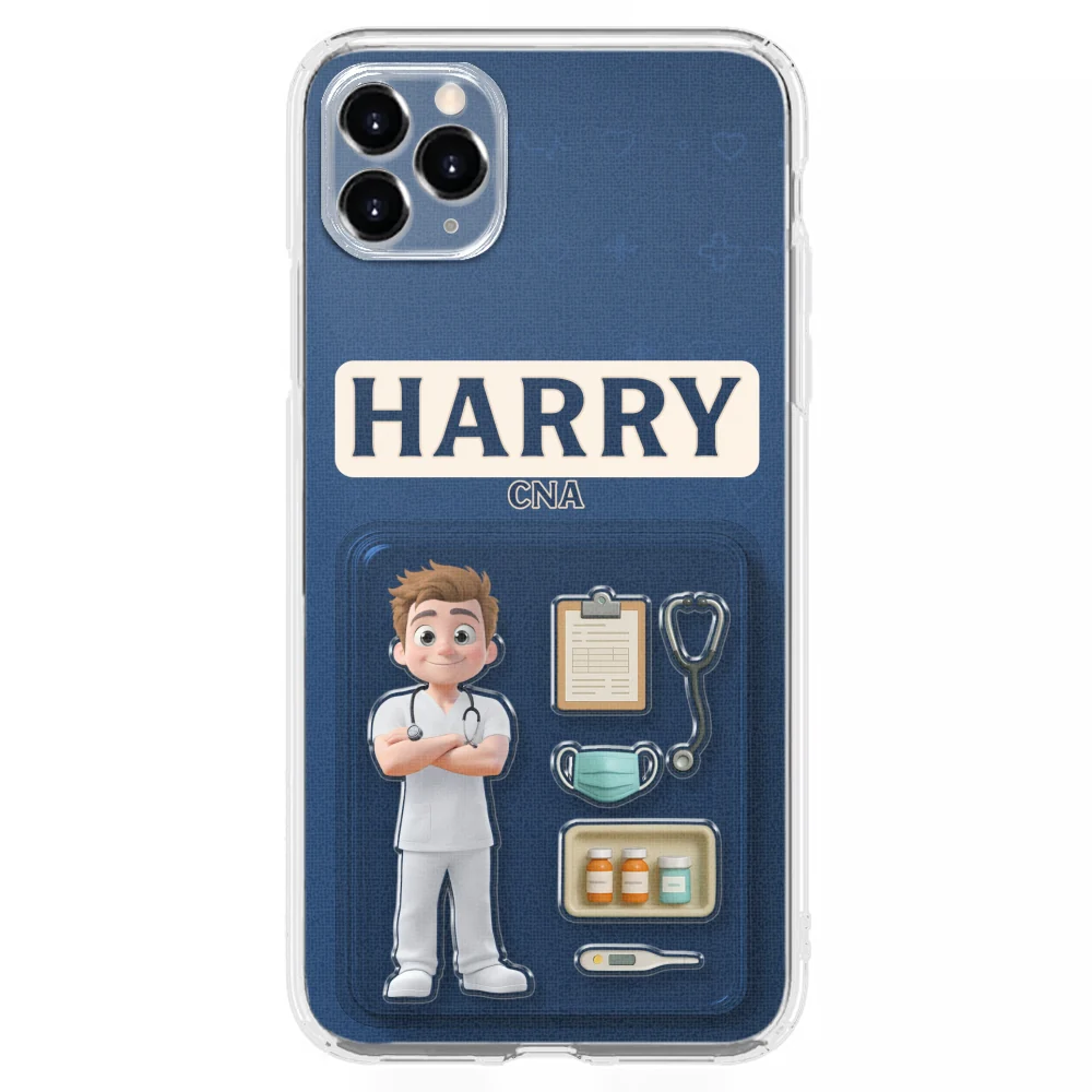 Be The Nurse You Would Want As A Patient Figure - Personalized Custom Phone Case - Image 8