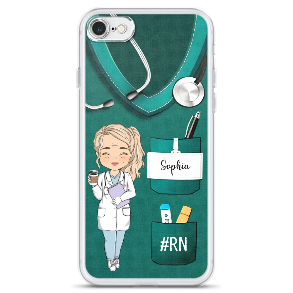 Be The Nurse You Would Want As A Patient  - Personalized Custom Phone Case - Image 6