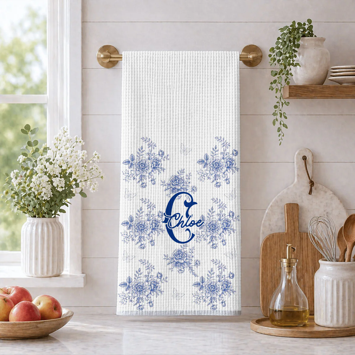 Beautiful Alphabet - Personalized Custom Kitchen Towel - Image 2